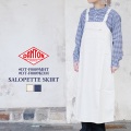 【未使用品】ダントン DANTON コットンカツラギ サロペットスカート DANTON（ダントン）の「DANTON | コットンカツラギ サロペット