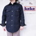 BLUE BLUE CPOジャケット バックプリント M 87088-00.jpg